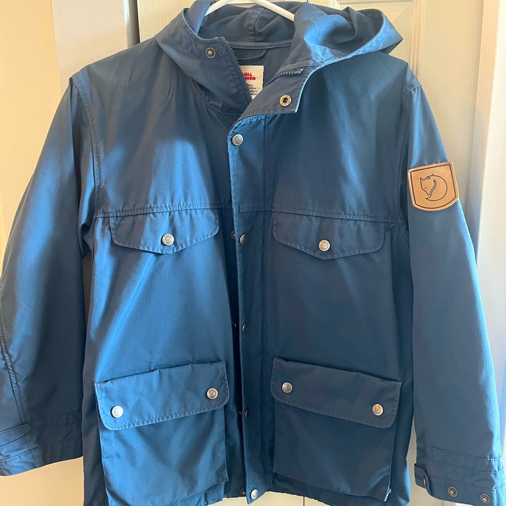 Fjallraven women’s blue Greenland jacket - size small